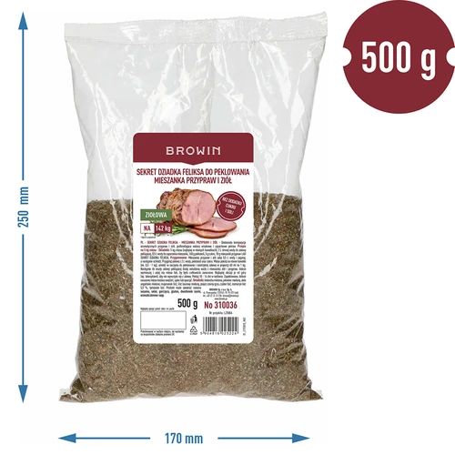 Sekret Dziadka Feliksa til saltning - krydderi- og urteblanding, 500 g - 3