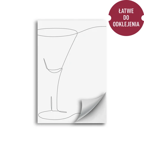 Selvklæbende etiketter 60 x 90 mm til flasker, likør, alkohol, vodka - 20 stk. - 2