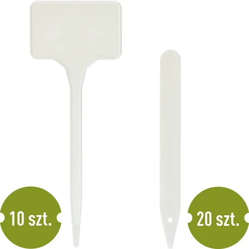 Skilte til beskrivelse af planter + blyant mix 10+20 stk. - 2