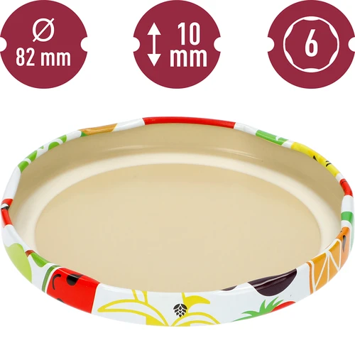 Skruelåg fi 82/6 frugter - løs - 4