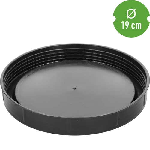Skruelåg til firkantet tønde 20 L, Ø 19 cm - 2
