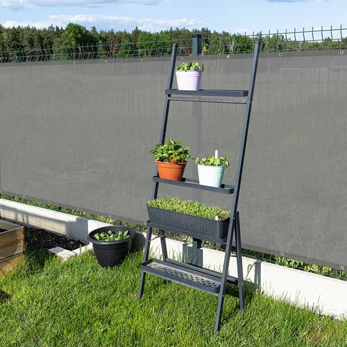 Skyggenet (80%, 140 g/m2) 1,5 x 5 m, grafit - 8