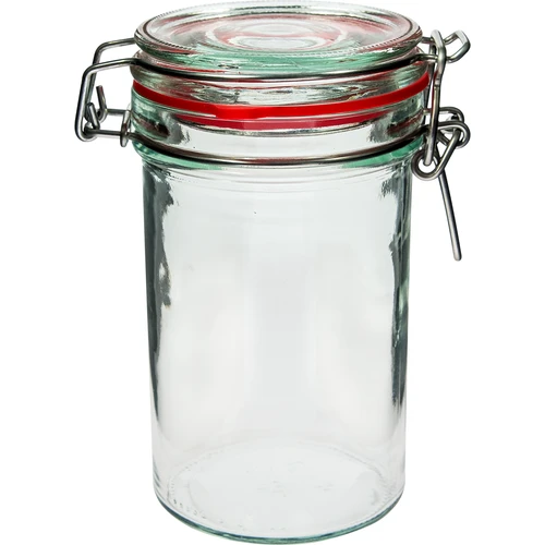 Slim krukke med mekanisk lukning 0,5 L  - 1 