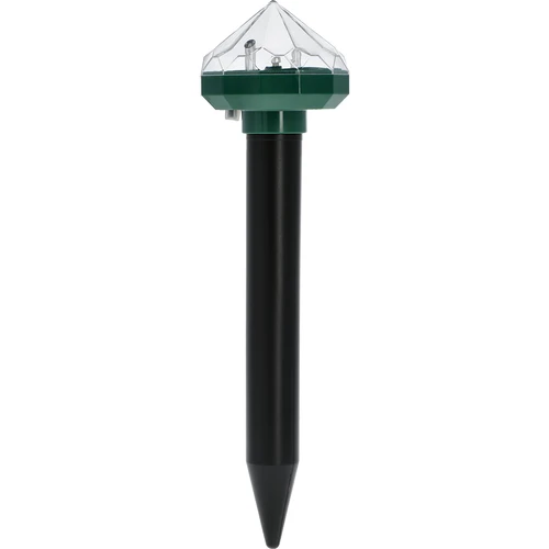 Solcelledrevet muldvarpeafskrækker med LED-lampe - 2