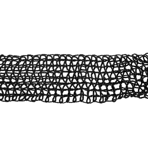 Sort pålægsnet med dimensioner 18 cm x 5 m, med termisk modstandsdygtighed op til 220°C - 2
