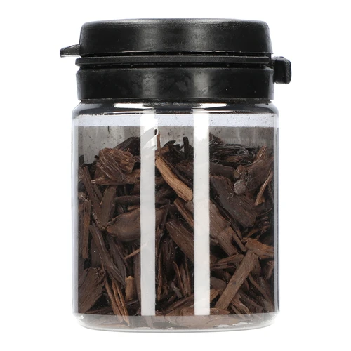 Stærkt ristede egetræ flager, 20g - 2