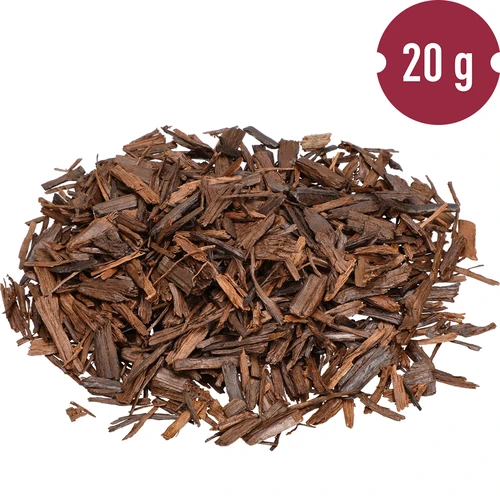 Stærkt ristede egetræ flager, 20g - 5