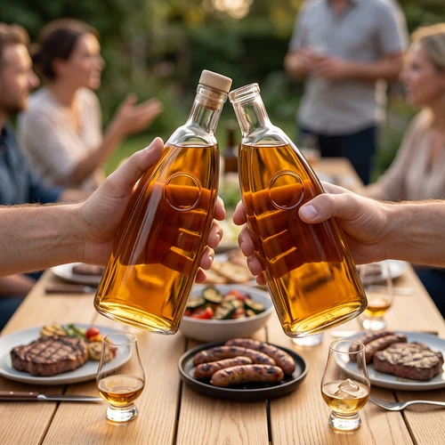Flaske ”Staromiejska” med svampeprop i kork, 500 ml, 1 stk. - 8