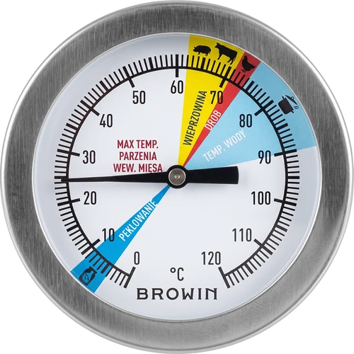Termometer til skinkekoger 1,5 kg og 3 kg (0°C til +120°C) 12,5 cm - 2