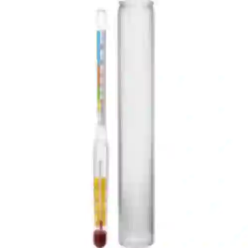 Alkoholmeter med termometer