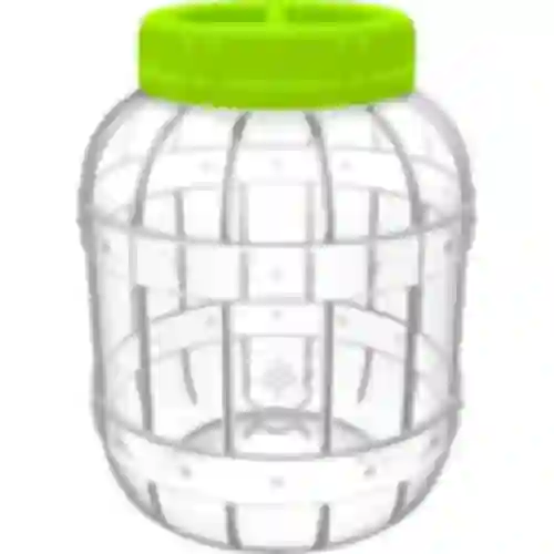 Brudsikker, multifunktionel krukke, 3 L
