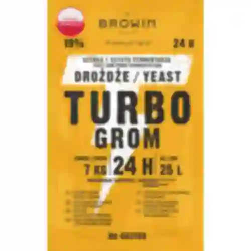 Destillerigær Turbo Grom 24h