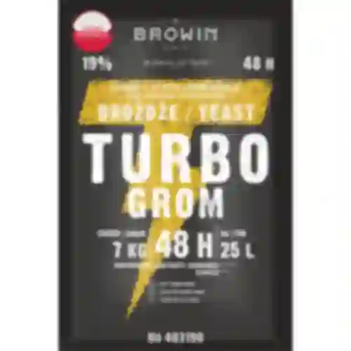Destillerigær Turbo Grom 48h