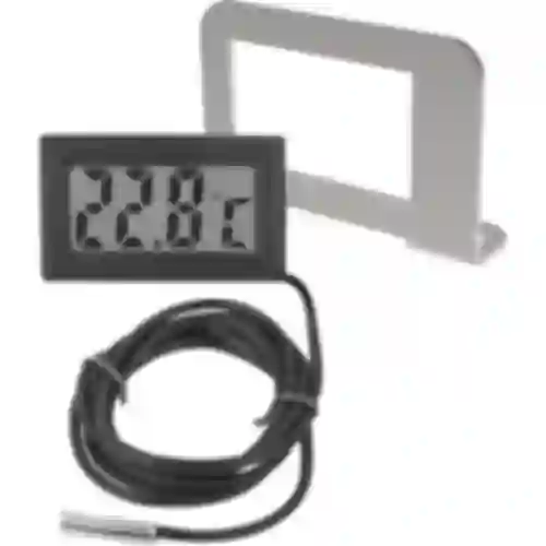 Elektronisk termometer i ramme - til destillatorer (-50°C til +110°C)