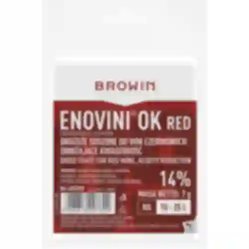 Enovini® OK RED - vinfremstillingsgær der reducerer syreindhold 7 g