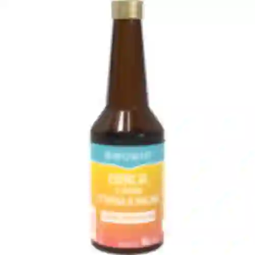 Essens med citron-hindbær smag - 40 ml, til 4L
