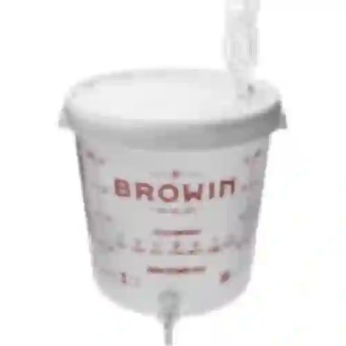 Fermenteringsbeholder 30 L med låg, hane og rør UA