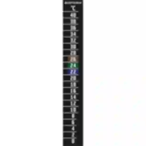 Flydende krystal termometer (0°C til +40°C) 15cm