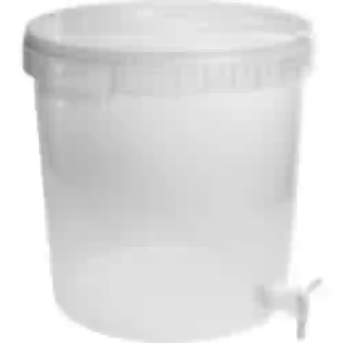 Gæringsbeholder 30 L med låg og hane