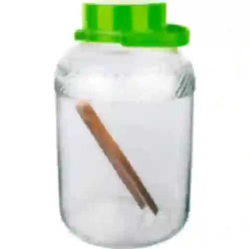Glasbeholder 8 L, med tang