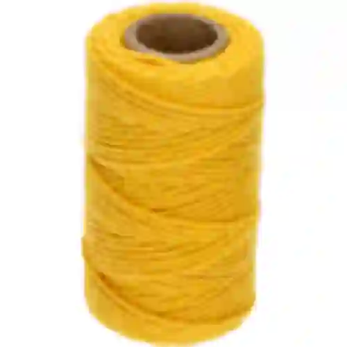Gul bomuldssnor 2 mm/55 m/100 g