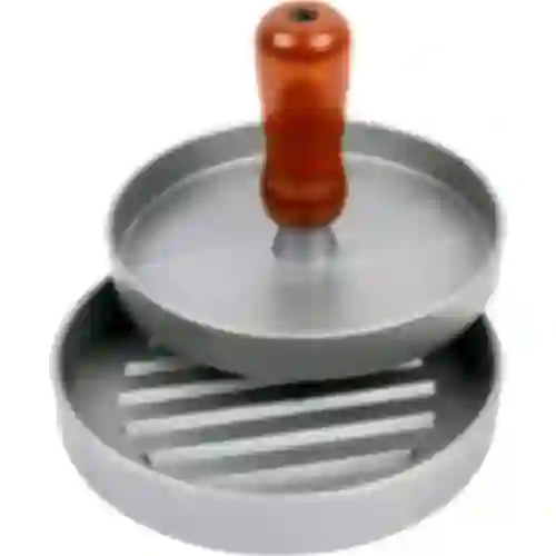Hamburgerpresse - aluminium, diameter 12 cm