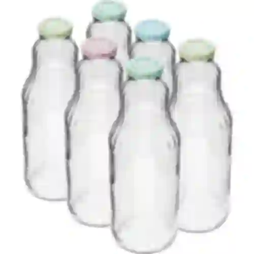 Juiceflaske 1 L med twist off låg - fi 43