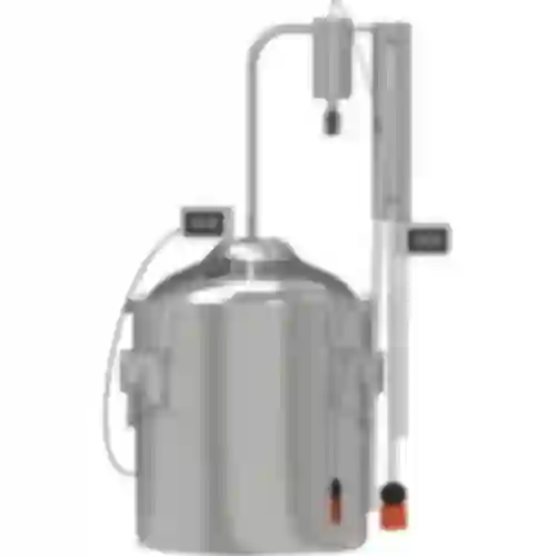 Klassisk Convex destillator 18 L - 1 opsamlingsbeholder