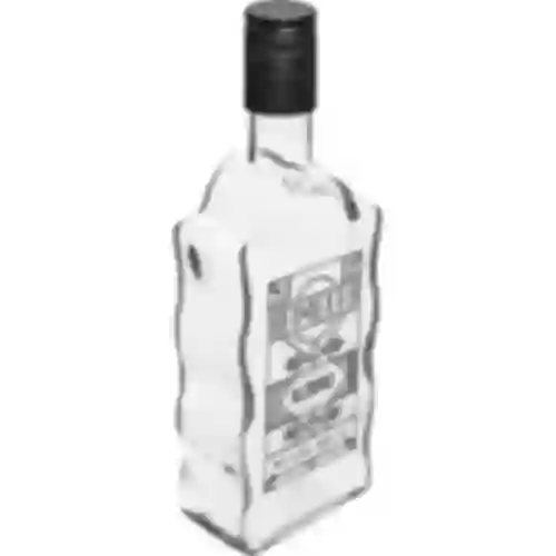 Klosterflaske 0,5 L, med skruelåg og tryk Hjemmebrændt
