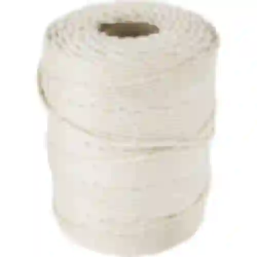 Kødfibre af bomuld hvid (240°C) 55 m