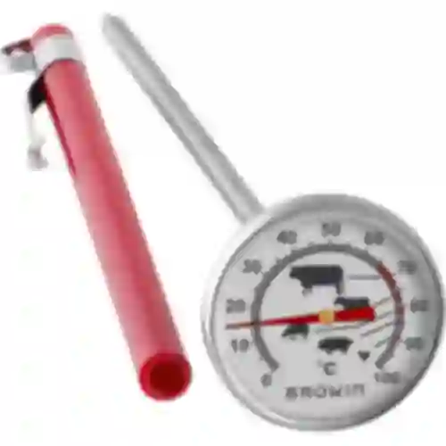 Køkkentermometer med grafik (0°C til +100°C) 12,5cm