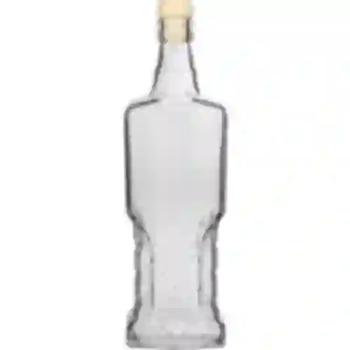 Kredensflaske 0,5 L med kork