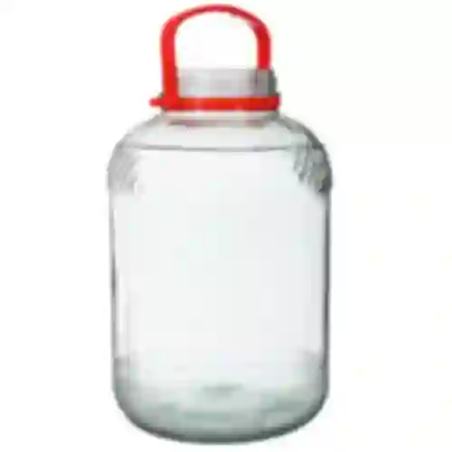 Krukke 10 L med plastiklåg