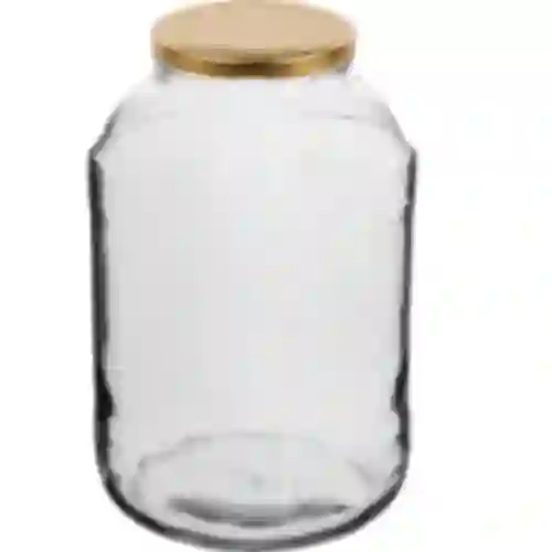 Krukke 4 L med låg ø 100
