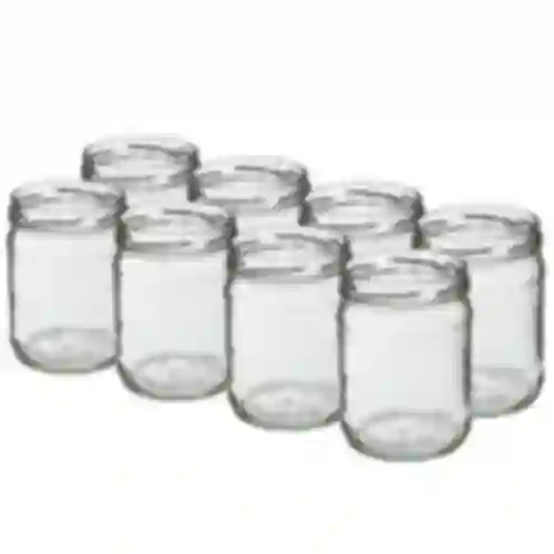 Krukke TO 500 ml fi 82/6 - 8 stk.