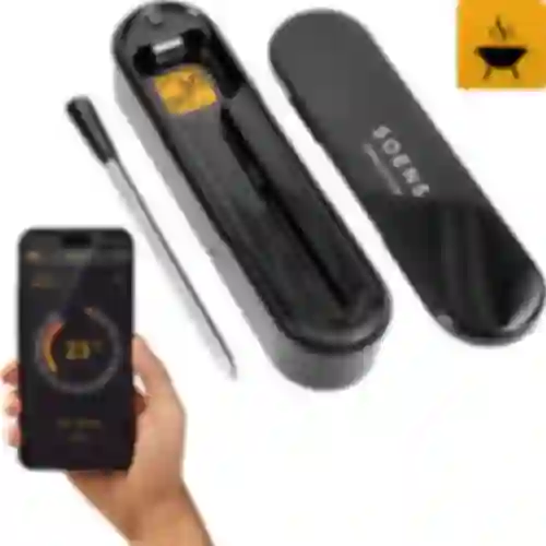 Kulinarisk termometer med trådløs Bluetooth-sonde