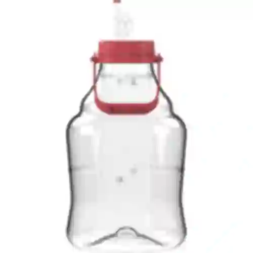Let, uknuselig vinballon med håndtag, 10 L