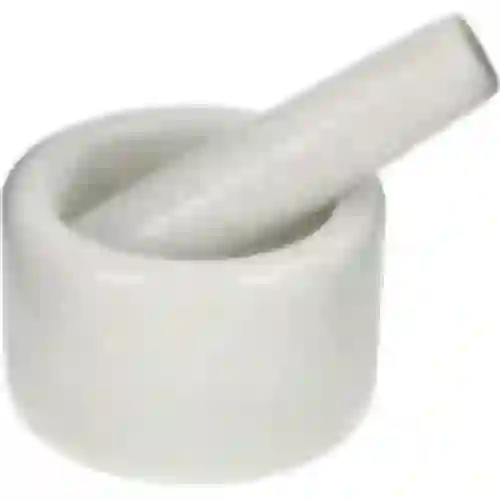 Marmorkøkkenmørtel, hvid, fi 10 cm