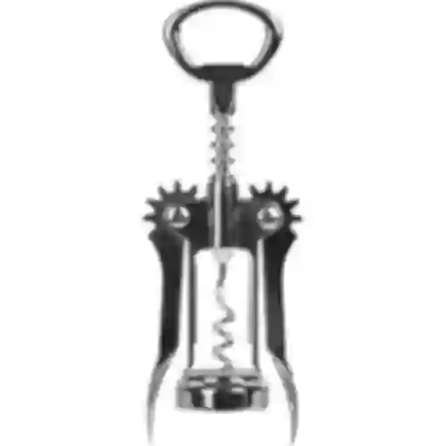 Metallisk proptrækker - traditionel - sølv