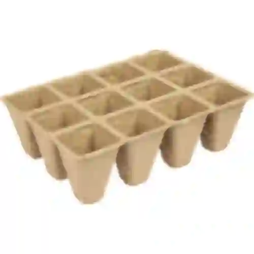 Papirpotter 4 x 4 x 4,5, sæt med 5 stk.