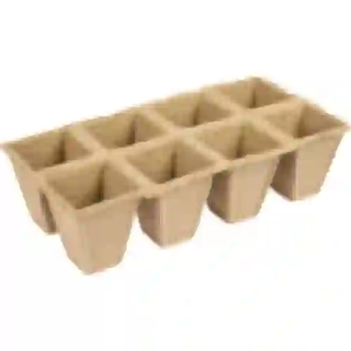 Papirpotter 6 x 6 x 6, sæt med 5 stk.