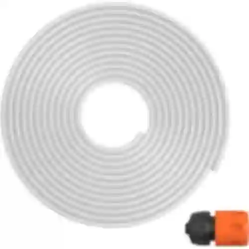 PVC-slange 7,0x1,5 mm - 5 m + haveslangekobling