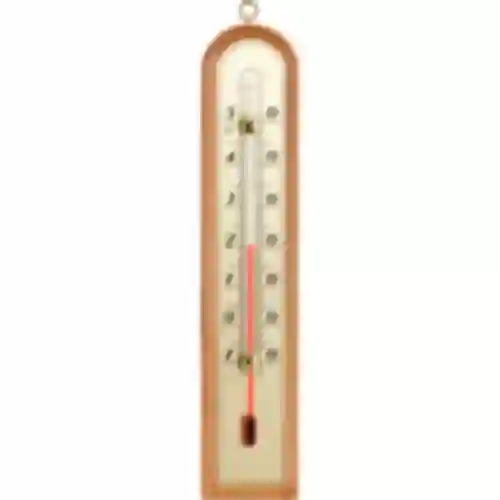 Rumtermometer med guldfarvet skala (-10°C til +50°C) 22cm, mix