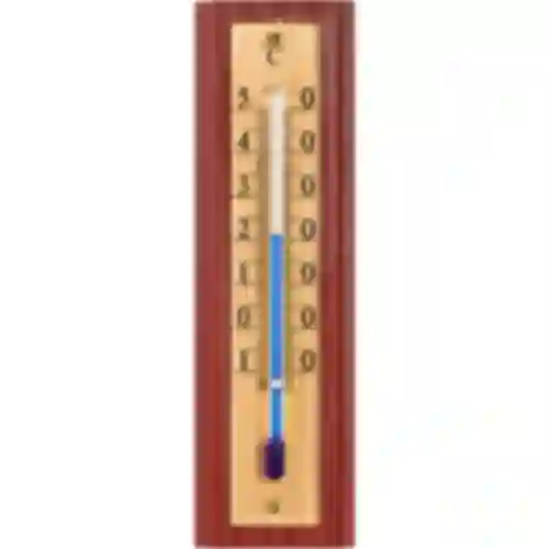 Rumtermometer med gylden skala (-10°C til +50°C) 12cm