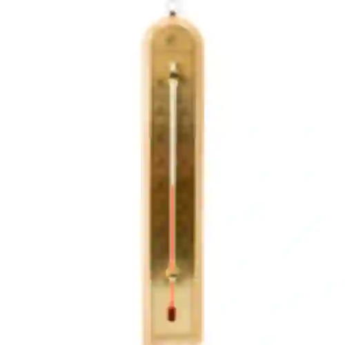 Rumtermometer med gylden skala (-10°C til +60°C) 28cm mix