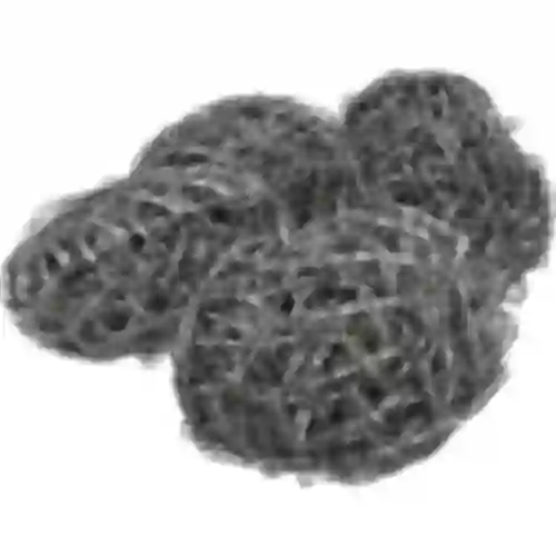 Rustfri stålskrubber - 12 stk.