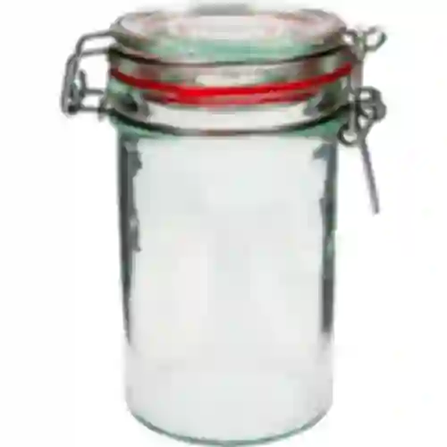 Slim krukke med mekanisk lukning 0,5 L