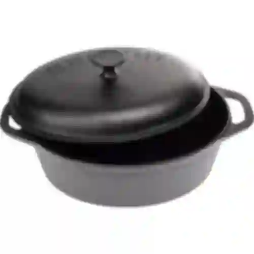 Støbejernsgryde til bagning, 5,5 L