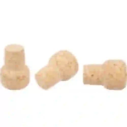 Svampeprop af kork d 19 mm - 5 stk.