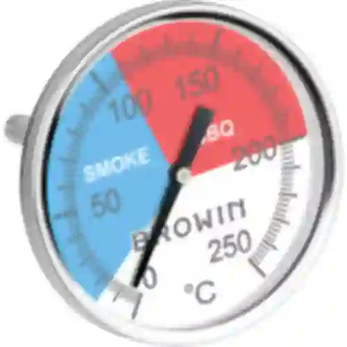 Termometer til røgeri og BBQ (0°C til +250°C) 5,2cm